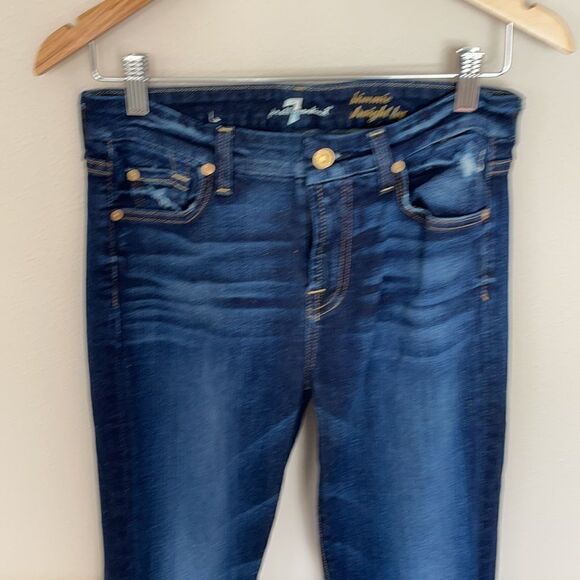 Women's 7 For All Man Kind Denim Jeans Size 29 MSRP $139 - Picture 2 of 6